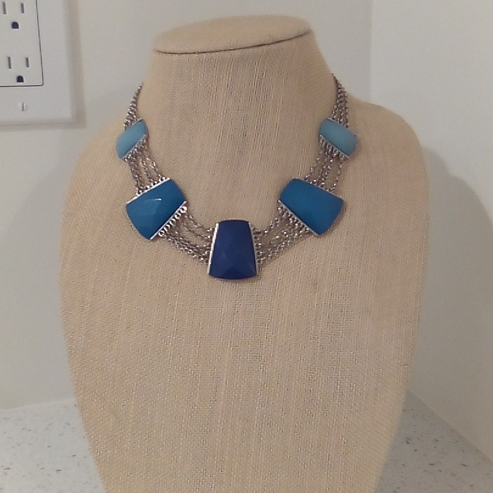 Chunky Funky Faux Gem Statement Choker